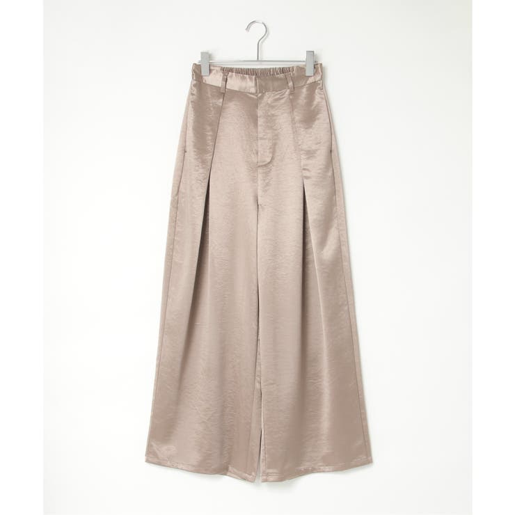 サテンタックワイドパンツ | VENCE share style【WOMEN】 | 詳細画像23 