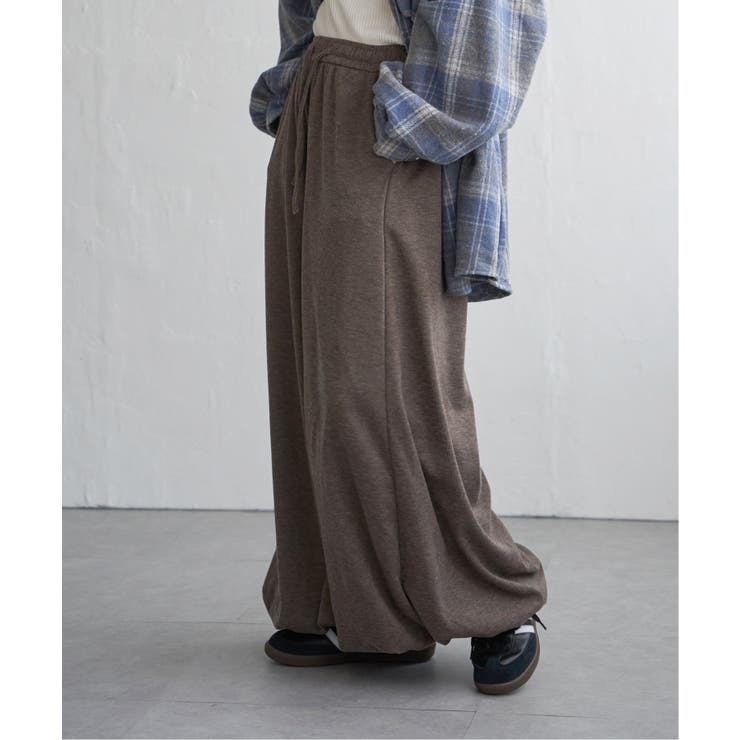 ブラウン | TRバルーンパンツ | VENCE share style【WOMEN】