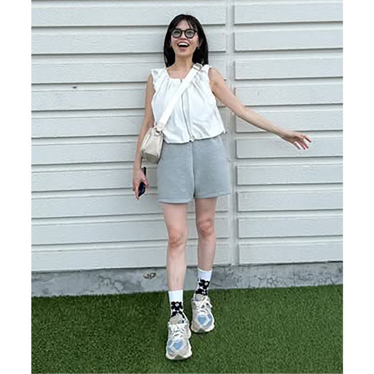 モクグレー | 【VENCE by ぷーさん】ダンボール ショートパンツ	 | VENCE share style【WOMEN】