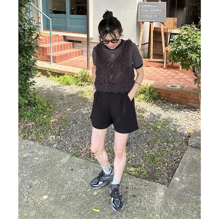 【VENCE by ぷーさん】ダンボール ショートパンツ	 | VENCE share style【WOMEN】 | 詳細画像1 