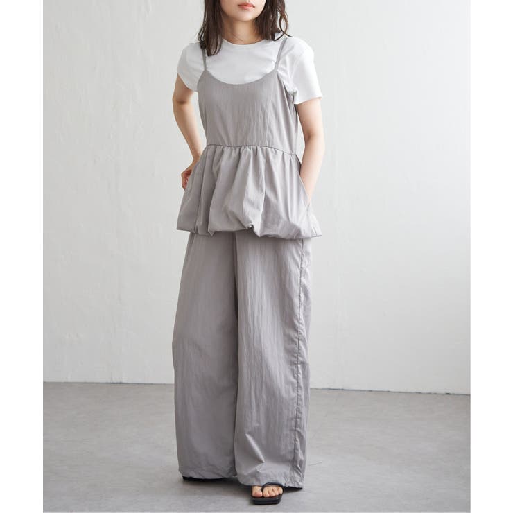 【VENCE by yuki 】バルーンキャミサロペット | VENCE share style【WOMEN】 | 詳細画像9 