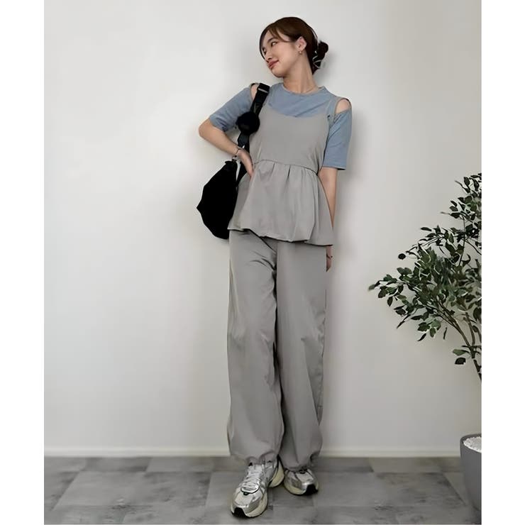 グレー | 【VENCE by yuki 】バルーンキャミサロペット | VENCE share style【WOMEN】