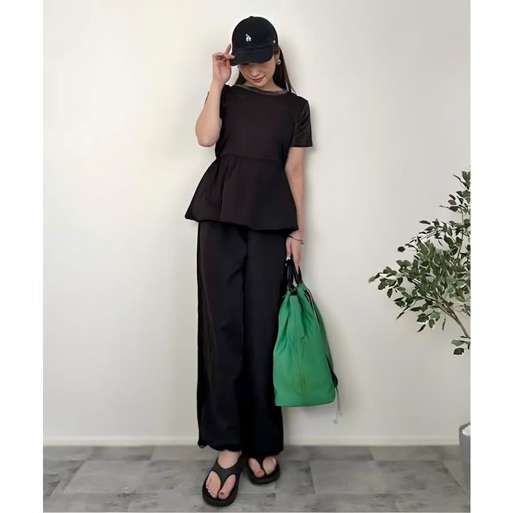 ブラック | 【VENCE by yuki 】バルーンキャミサロペット | VENCE share style【WOMEN】