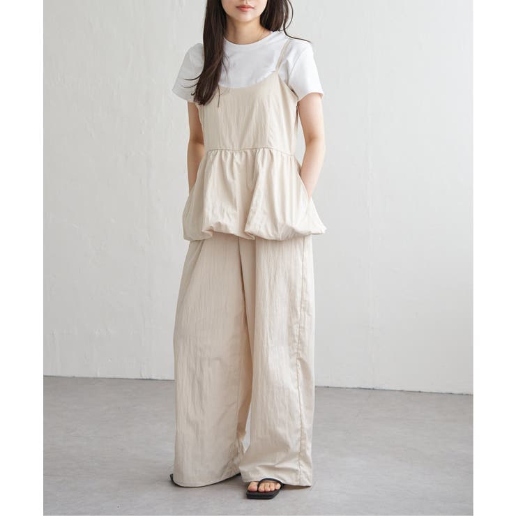 【VENCE by yuki 】バルーンキャミサロペット | VENCE share style【WOMEN】 | 詳細画像2 