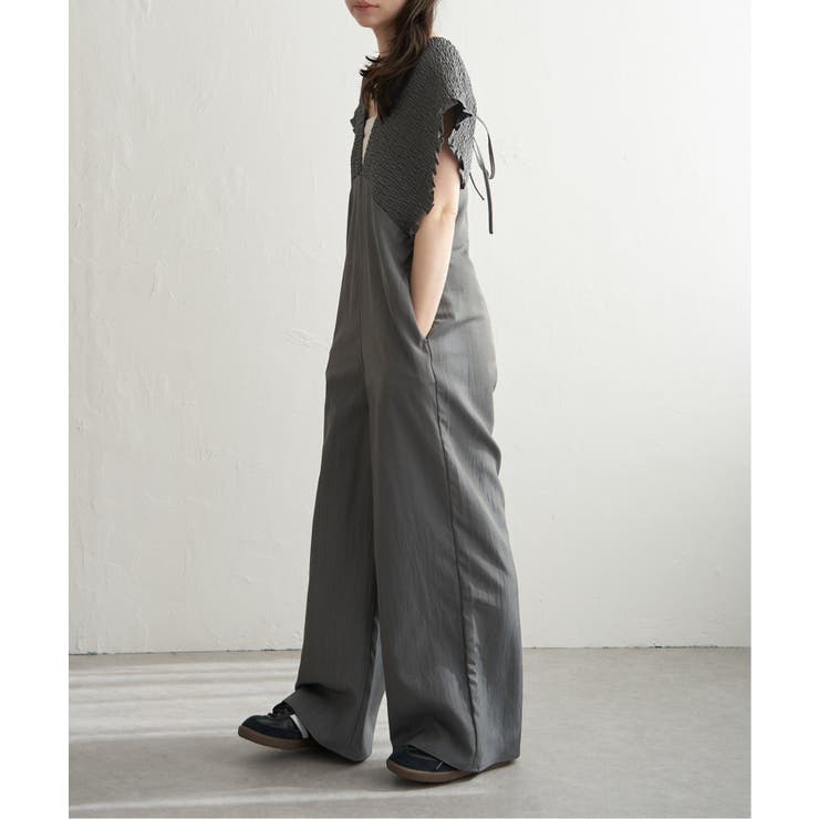 シャーリングオールインワン | VENCE share style【WOMEN】 | 詳細画像10 