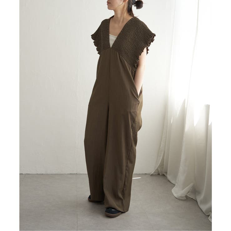 シャーリングオールインワン | VENCE share style【WOMEN】 | 詳細画像14 