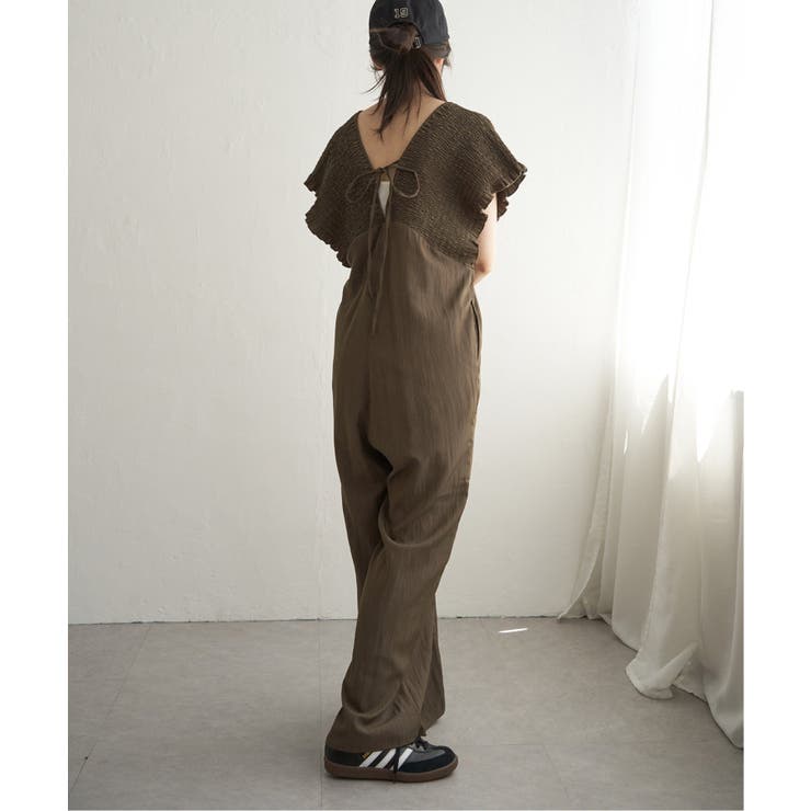 シャーリングオールインワン | VENCE share style【WOMEN】 | 詳細画像15 