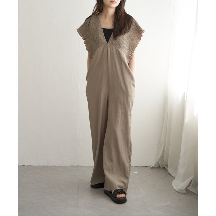 シャーリングオールインワン | VENCE share style【WOMEN】 | 詳細画像19 