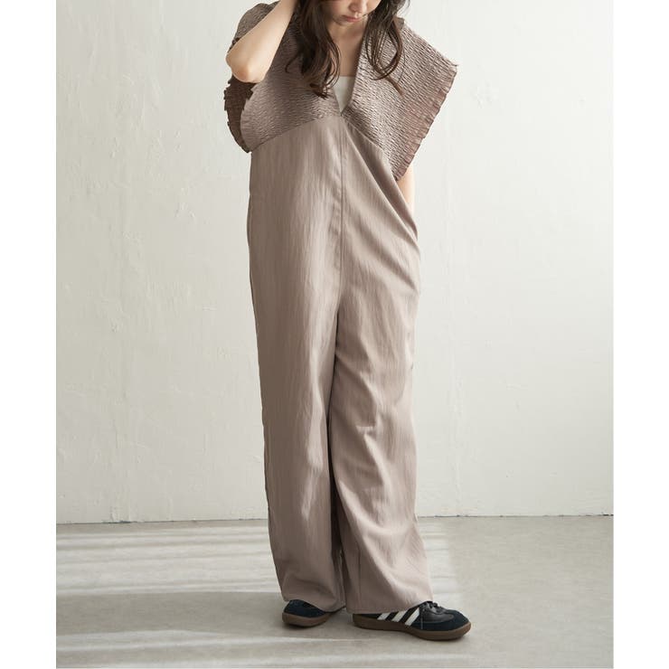 シャーリングオールインワン | VENCE share style【WOMEN】 | 詳細画像24 