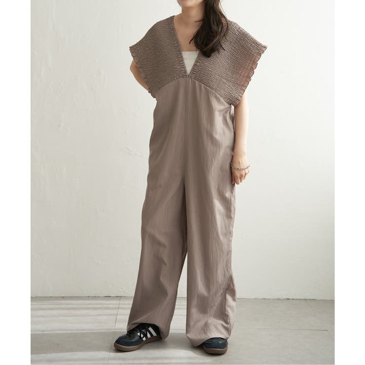 シャーリングオールインワン | VENCE share style【WOMEN】 | 詳細画像27 