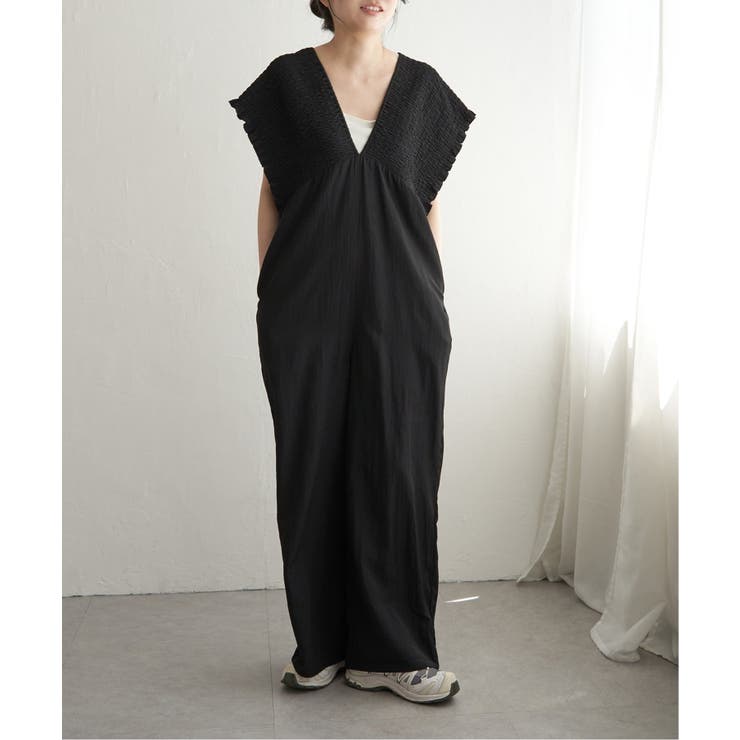 シャーリングオールインワン | VENCE share style【WOMEN】 | 詳細画像3 