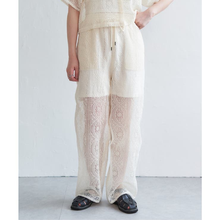 レースイージーパンツ | VENCE share style【WOMEN】 | 詳細画像10 