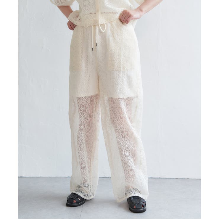 レースイージーパンツ | VENCE share style【WOMEN】 | 詳細画像11 