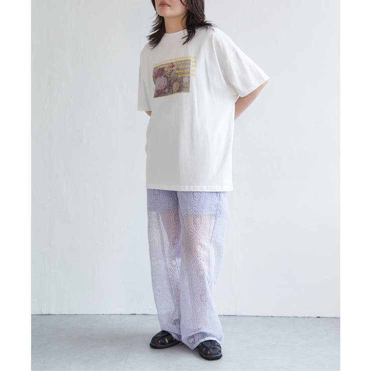 レースイージーパンツ | VENCE share style【WOMEN】 | 詳細画像14 