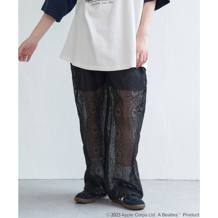 レースイージーパンツ | VENCE share style【WOMEN】 | 詳細画像4 