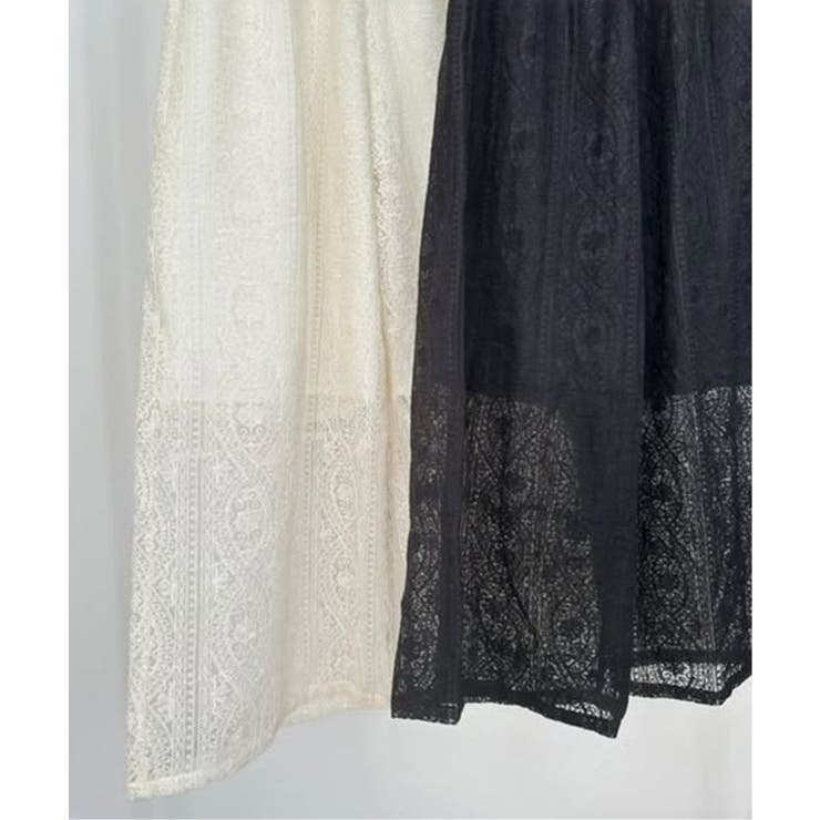 【VENCE by yuki 】刺繍レースワイドパンツ | VENCE share style【WOMEN】 | 詳細画像26 