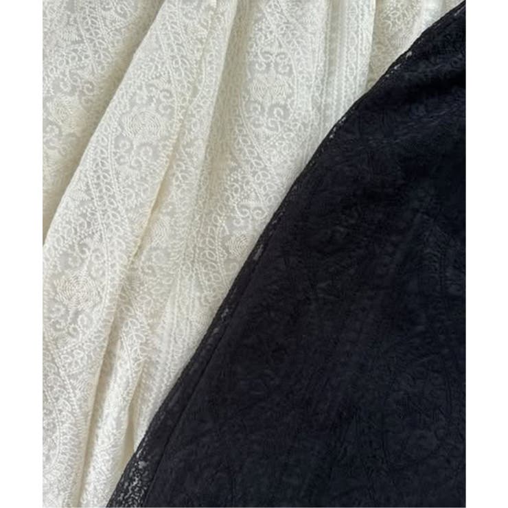 【VENCE by yuki 】刺繍レースワイドパンツ | VENCE share style【WOMEN】 | 詳細画像28 