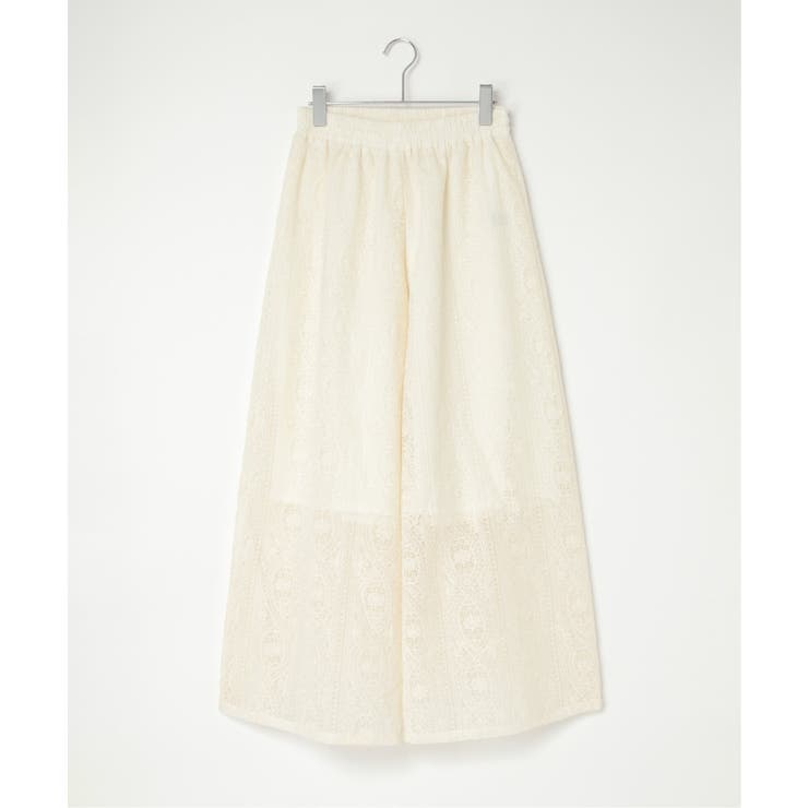 【VENCE by yuki 】刺繍レースワイドパンツ | VENCE share style【WOMEN】 | 詳細画像29 