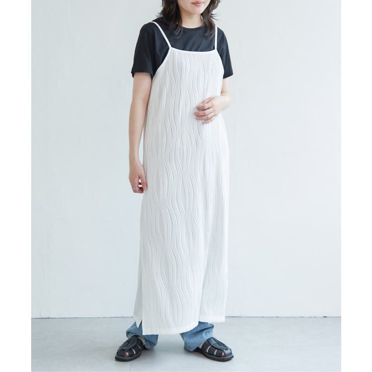 ウェーブパイピングキャミワンピース | VENCE share style【WOMEN】 | 詳細画像8 