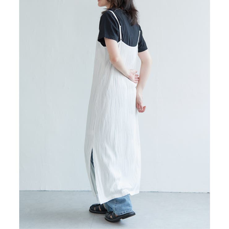 ウェーブパイピングキャミワンピース | VENCE share style【WOMEN】 | 詳細画像10 