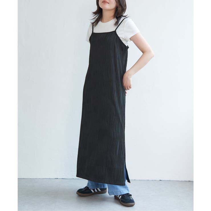 ウェーブパイピングキャミワンピース | VENCE share style【WOMEN】 | 詳細画像2 