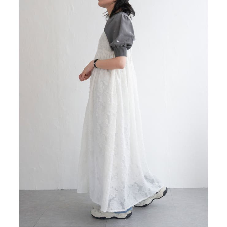 フリンジジャガードキャミワンピース | VENCE share style【WOMEN】 | 詳細画像8