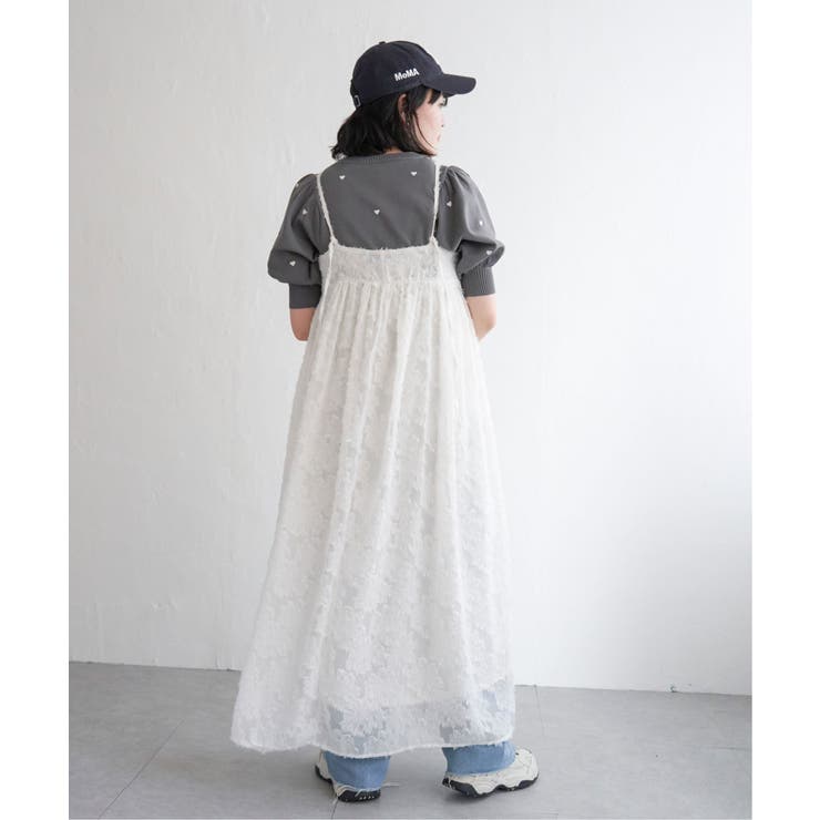 フリンジジャガードキャミワンピース | VENCE share style【WOMEN】 | 詳細画像9