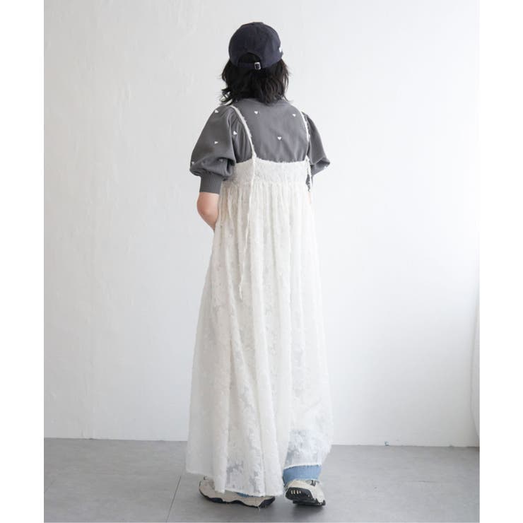 フリンジジャガードキャミワンピース | VENCE share style【WOMEN】 | 詳細画像11