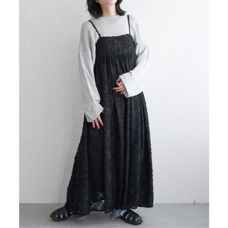 フリンジジャガードキャミワンピース | VENCE share style【WOMEN】 | 詳細画像14