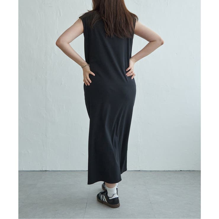 テレコヘンリーネックワンピース | VENCE share style【WOMEN】 | 詳細画像5 