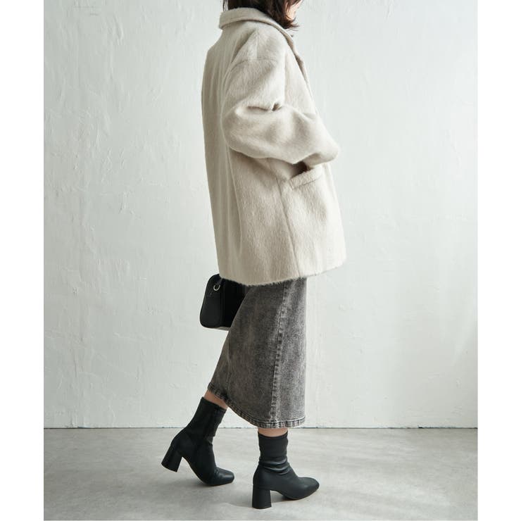 シャギーテーラージャケット | VENCE share style【WOMEN】 | 詳細画像12 