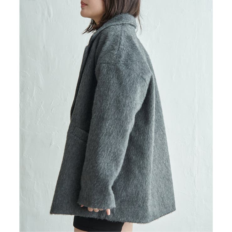 シャギーテーラージャケット | VENCE share style【WOMEN】 | 詳細画像15 