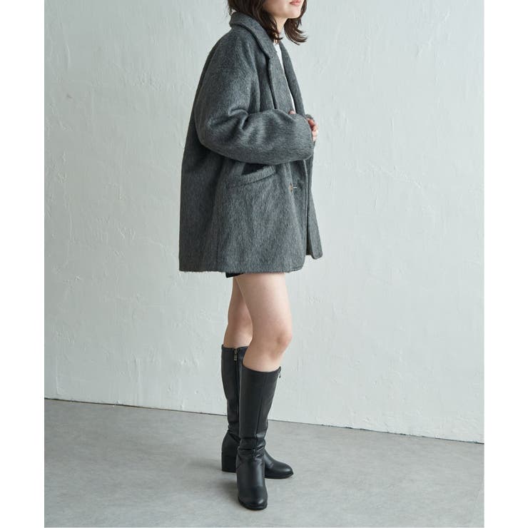 シャギーテーラージャケット | VENCE share style【WOMEN】 | 詳細画像18 