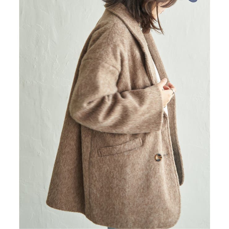 シャギーテーラージャケット | VENCE share style【WOMEN】 | 詳細画像3 