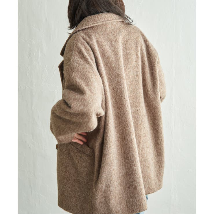 シャギーテーラージャケット | VENCE share style【WOMEN】 | 詳細画像4 