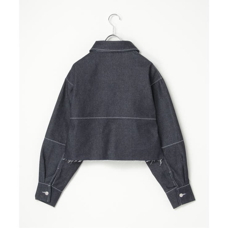 リジットデニムショートジャケット | VENCE share style【WOMEN】 | 詳細画像22 