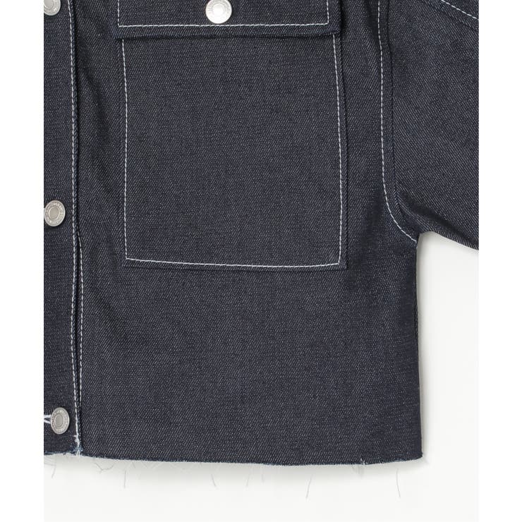 リジットデニムショートジャケット | VENCE share style【WOMEN】 | 詳細画像25 