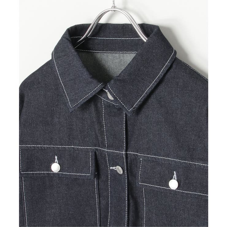 リジットデニムショートジャケット | VENCE share style【WOMEN】 | 詳細画像26 