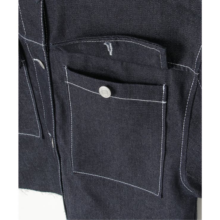 リジットデニムショートジャケット | VENCE share style【WOMEN】 | 詳細画像28 