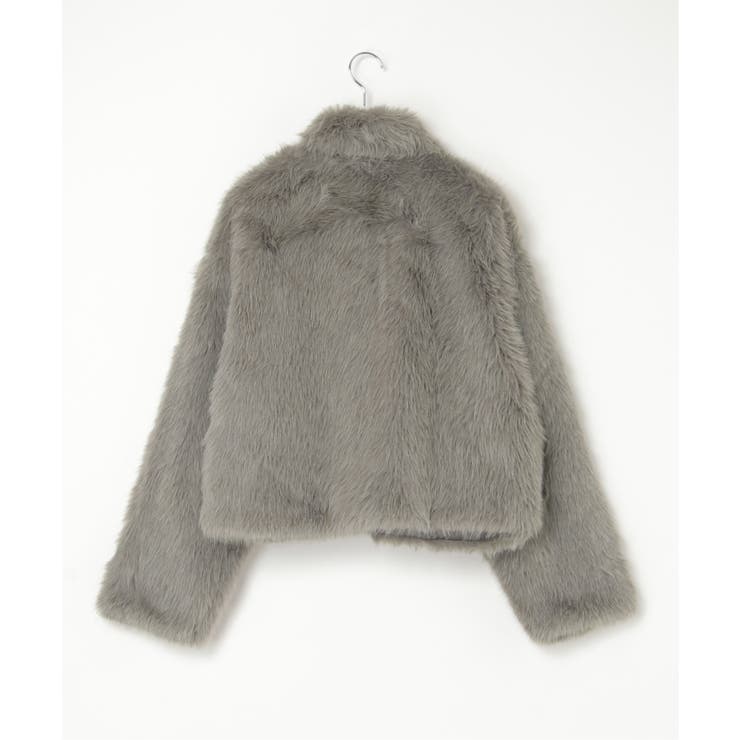 フェイクファーショートコート | VENCE share style【WOMEN】 | 詳細画像30 