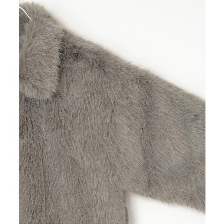 フェイクファーショートコート | VENCE share style【WOMEN】 | 詳細画像32 