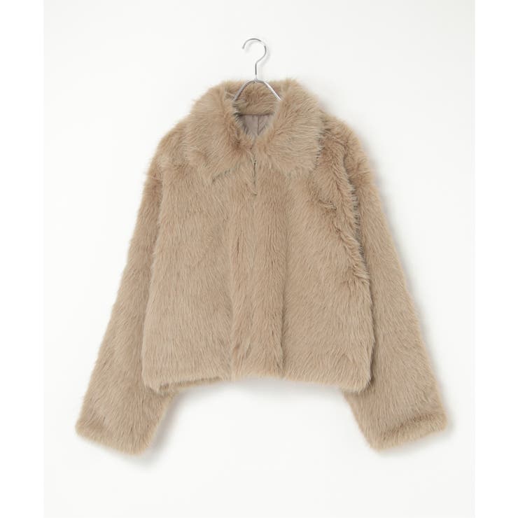 フェイクファーショートコート | VENCE share style【WOMEN】 | 詳細画像39 