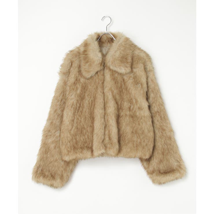 フェイクファーショートコート | VENCE share style【WOMEN】 | 詳細画像40 