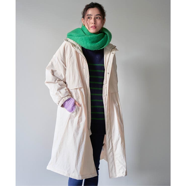 中綿ロングコート[品番：IKAW0017686]｜VENCE share style【WOMEN