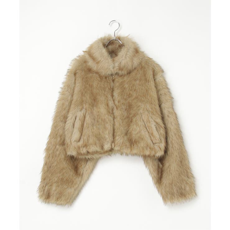 フェイクファーショート丈ブルゾン | VENCE share style【WOMEN】 | 詳細画像27 