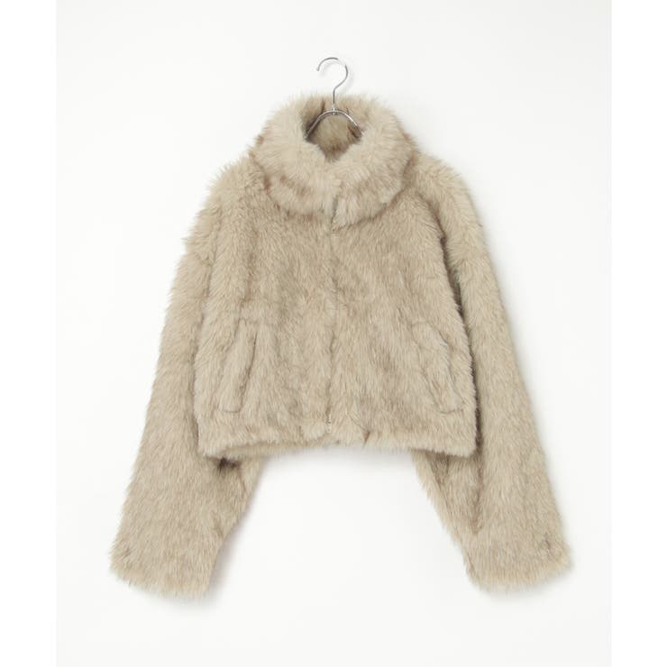 フェイクファーショート丈ブルゾン | VENCE share style【WOMEN】 | 詳細画像29 