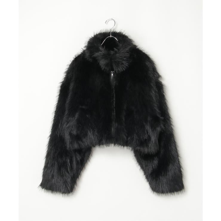 フェイクファーショート丈ブルゾン | VENCE share style【WOMEN】 | 詳細画像32 