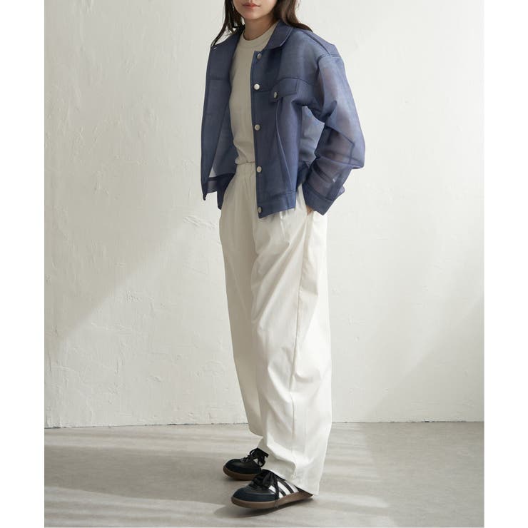 シアーダンボールデニムプリントGジャン | VENCE share style【WOMEN】 | 詳細画像8 