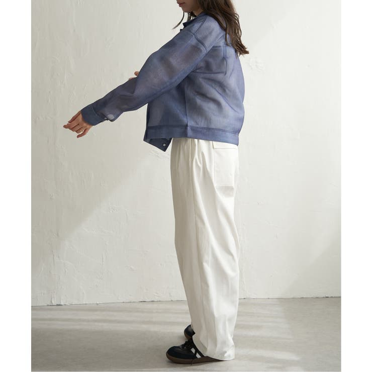 シアーダンボールデニムプリントGジャン | VENCE share style【WOMEN】 | 詳細画像9 