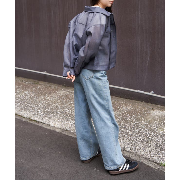 シアーダンボールデニムプリントGジャン | VENCE share style【WOMEN】 | 詳細画像16 